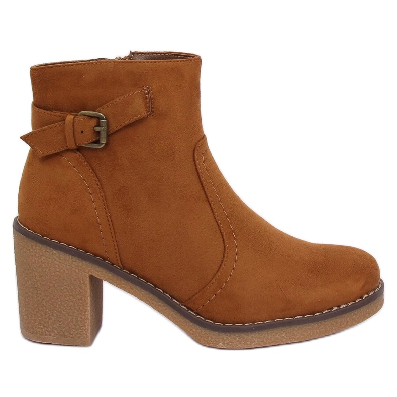 Bottines camel 8B855 Camel brun