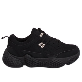 Noir BD-5 Chaussures de sport noires