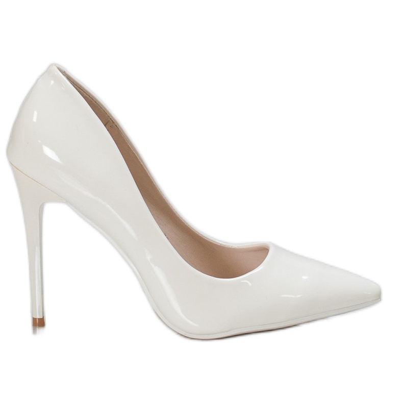 Cm Paris Goupilles vernies blanche Cm Paris Goupilles vernies blanche