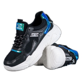 SHELOVET Chaussures de sport confortables noir
