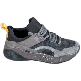 Muto Baskets Moro confortables gris