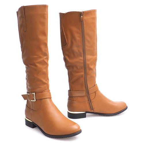 Bottes chaudes 14023 Camel brun