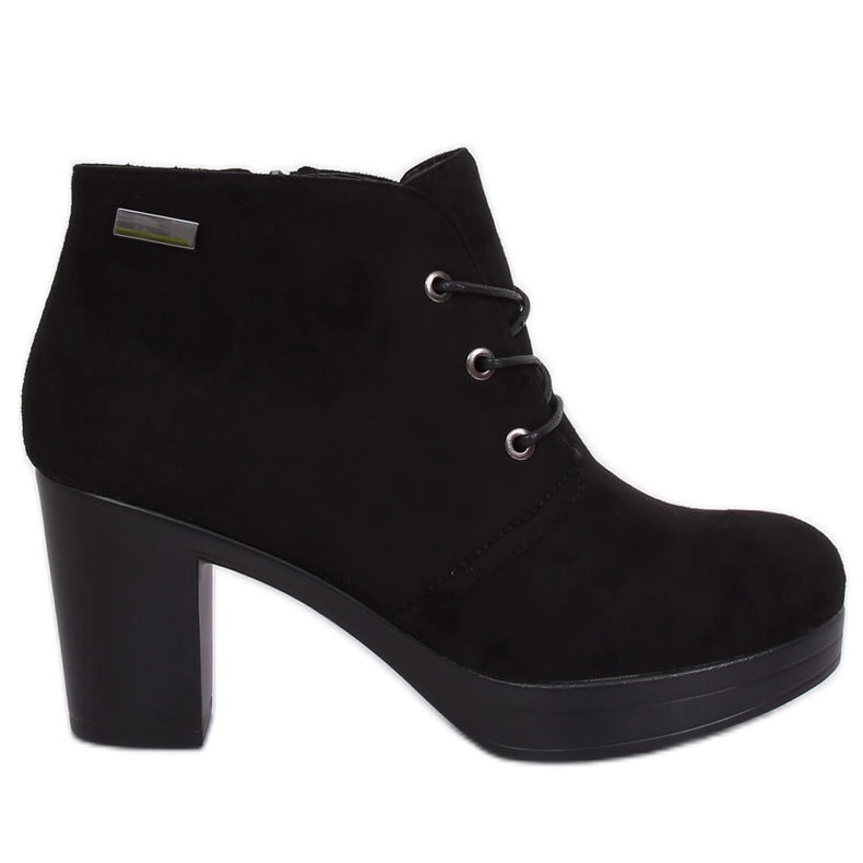 Chaussures à talons hauts noires 8B883 Noir le noir