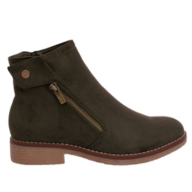 Bottes Jodhpur vertes pour femmes 8B908 Vert