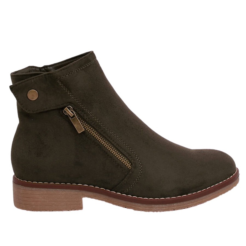 Bottes Jodhpur vertes pour femmes 8B908 Vert