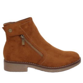 Camel 8B908 Bottines Chelsea Camel brun