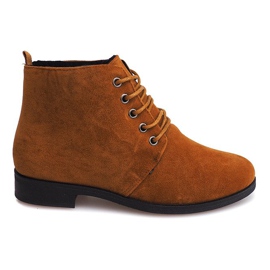 Bottes Szunowane FC-P04 Camel brun