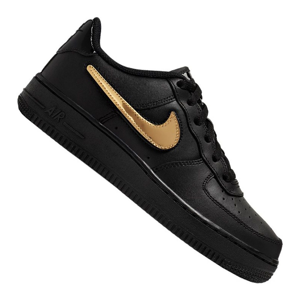 Nike Air Force 1 LV8 3 Jr AR7446 001 chaussures le noir