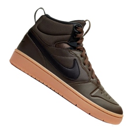 Chaussures Nike Court Borough Mid 2 (GS) Jr BQ5440-200 noir