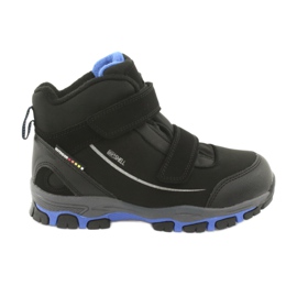 American Club Boots softshell avec membrane américaine WT64 noir bleu