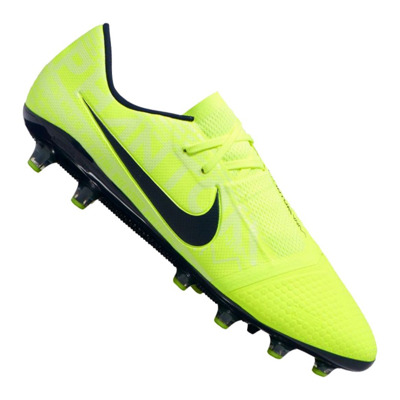 Nike Phantom Vnm Pro AG-Pro M AO0574-717 jaune chaussures