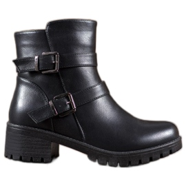 Abloom Ouvriers du cuir écologique noir