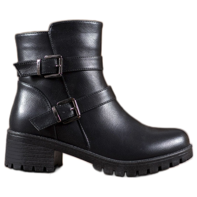 Abloom Ouvriers du cuir écologique le noir