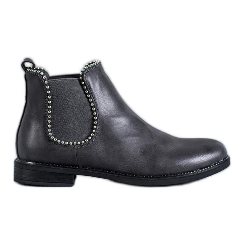 SDS Chelsea boots à jets gris SDS Chelsea boots à jets gris