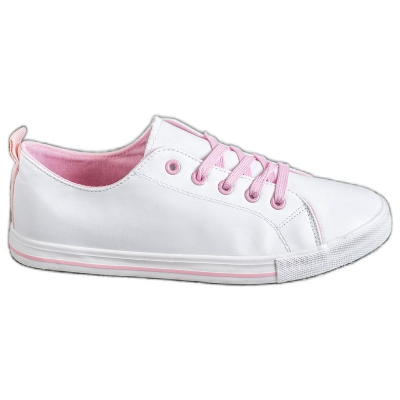 SHELOVET Baskets confortables blanche SHELOVET Baskets confortables blanche