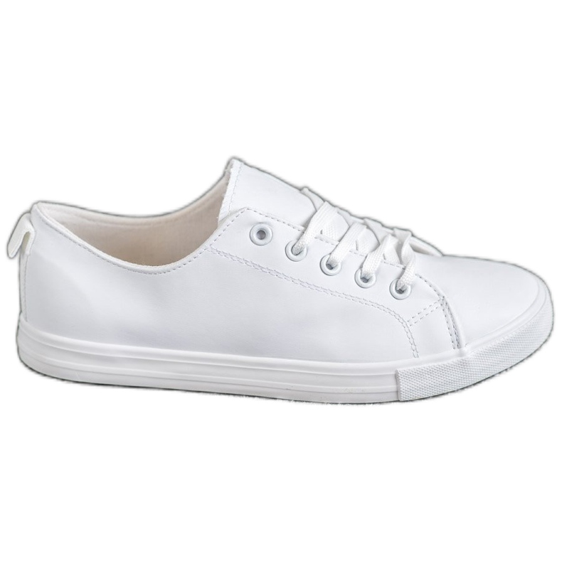 SHELOVET Baskets confortables blanche