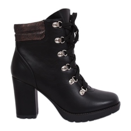 Escarpins noirs 8992-PU Noir le noir