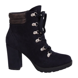 Boots bois bleu marine 8992 Bleu