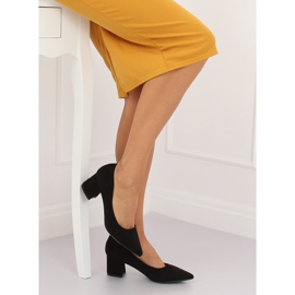 Escarpins à talons noirs noirs KJ-10 Black II-GAT