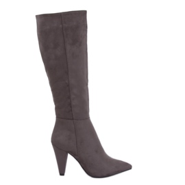 Gris Classic talons hauts 8677 Gris Gris Classic talons hauts 8677 Gris