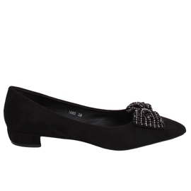 Ballerines femme noires 1685 Noir le noir
