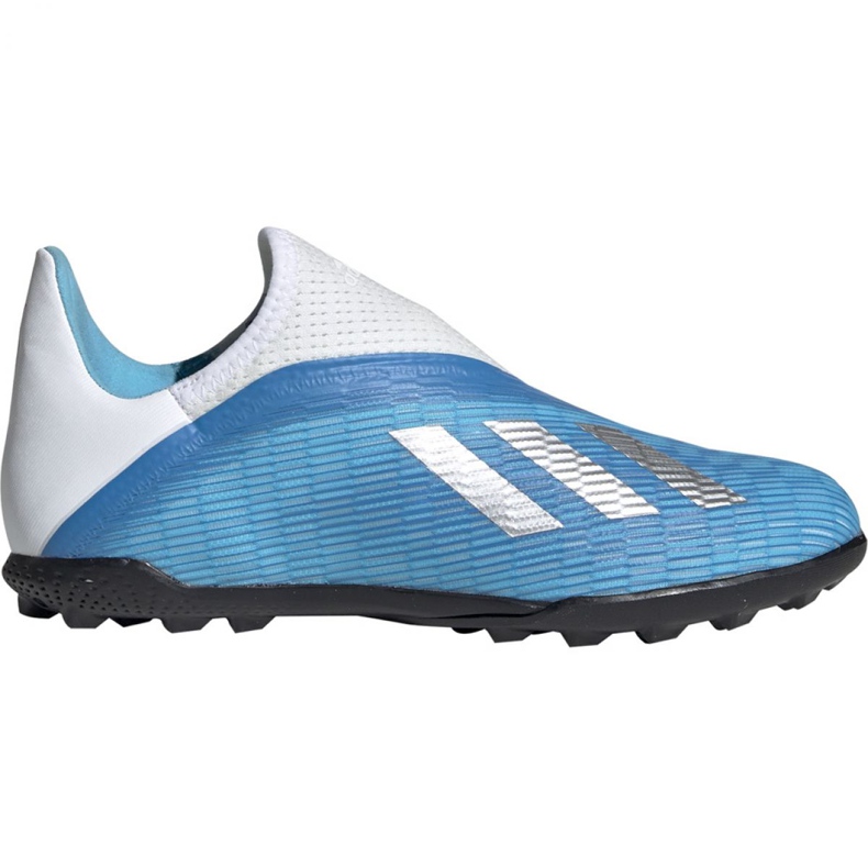 Chaussures de foot Adidas X 19.3 Ll Tf Jr EF9123 bleu bleu