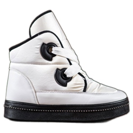 RTX WALK Bottes de neige avec cristaux blanc