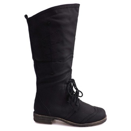 Bottes High Jazz 7-1GN016A Noir le noir