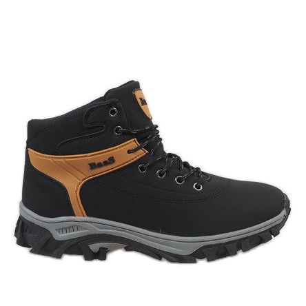 Bottes de neige isolées noires 299-1 le noir