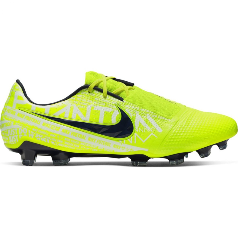 Chaussures de football Nike Phantom Venom Elite Fg M AO7540-717 multicolore jaune