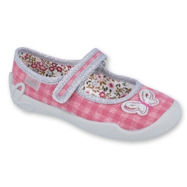Chaussures enfant Befado 114X363 rose gris