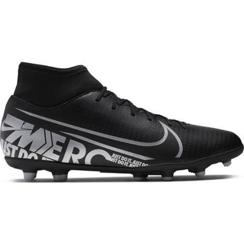 Chaussures de football Nike Mercurial Superfly 7 Club FG / MG M AT7949-001 le noir le noir