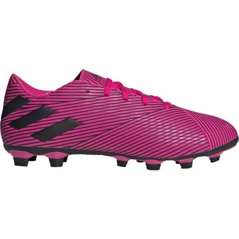 Chaussures de football Adidas Nemeziz 19.4 FxG M F34392 rose rose