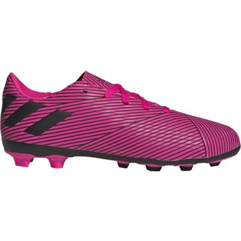 Chaussures de foot Adidas Nemeziz 19.4 FxG Jr F99949 rose rose