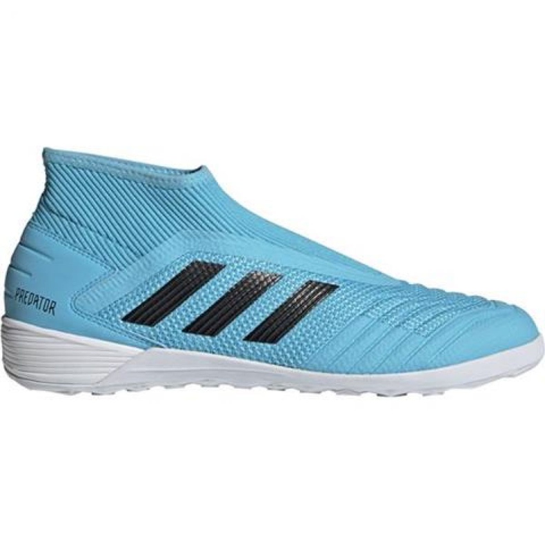 Chaussures d'intérieur adidas Predator 19.3 Ll In M EF0423 bleu bleu