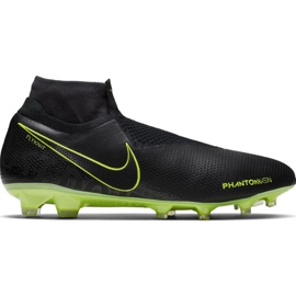 Nike Phantom Vsn Elite Df Fg M AO3262-007 chaussures de football noir noir