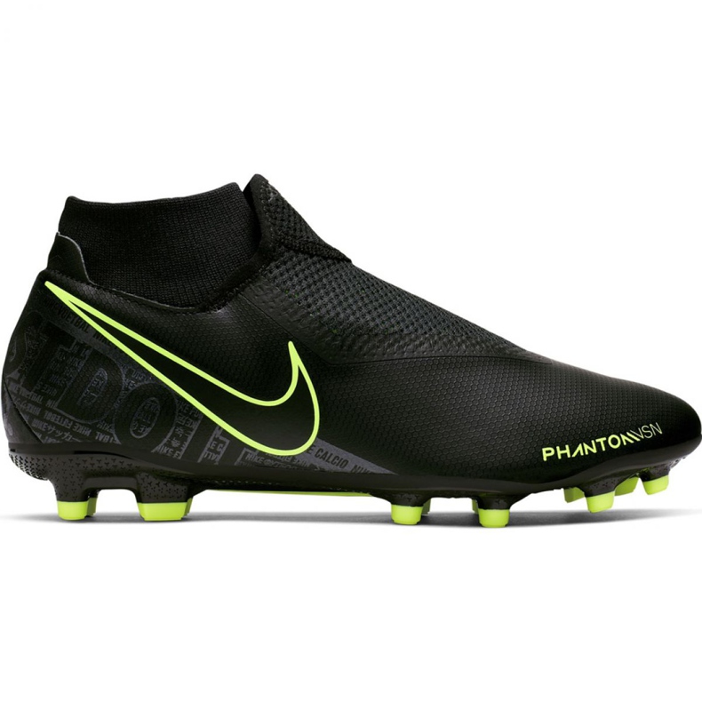 Chaussures de football Nike Phantom Vsn Academy Df FG / MG M AO3258-007 le noir le noir Chaussures de football Nike Phantom Vsn Academy Df FG / MG M AO3258-007 le noir le noir