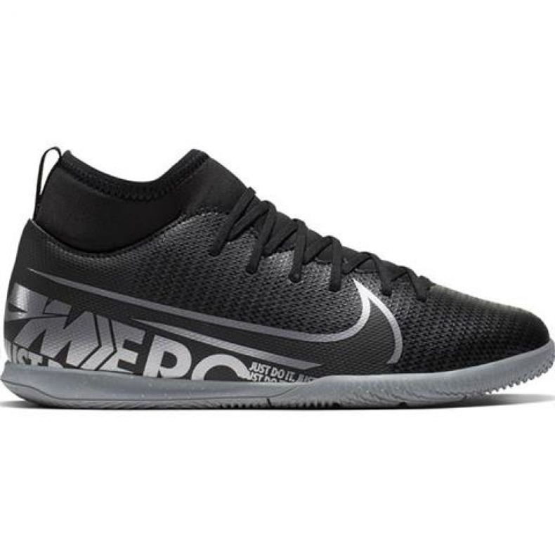 Chaussures d'intérieur Nike Mercurial Superfly 7 Club Ic Jr AT8153-001 le noir le noir