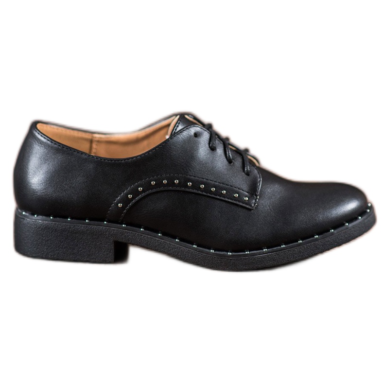 Danic Chaussures Avec Oxyde De Zirconium le noir