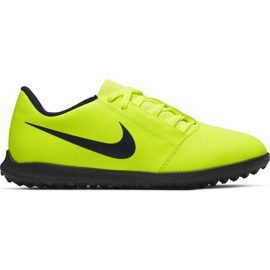 Nike Phantom Venom Club Tf Jr AO0400-717 chaussures de football jaune jaune