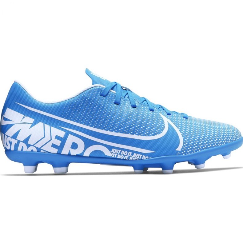 Chaussures de football Nike Mercurial Vapor 13 Club FG / MG M AT7968-414 bleu bleu Chaussures de football Nike Mercurial Vapor 13 Club FG / MG M AT7968-414 bleu bleu