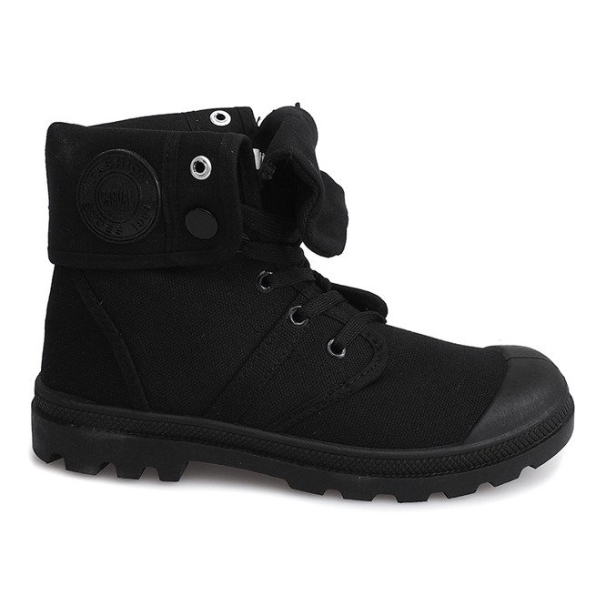 Timberki Bottes Trapery R-31 Noir le noir