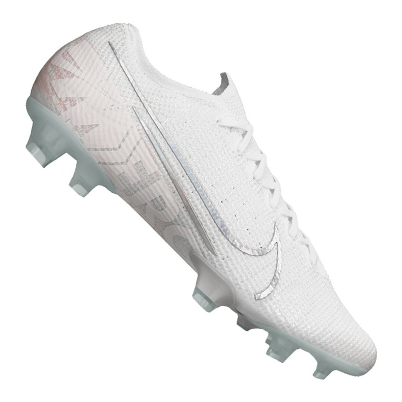 Chaussure de football Nike Vapor 13 Elite Fg M AQ4176-100 blanche blanche