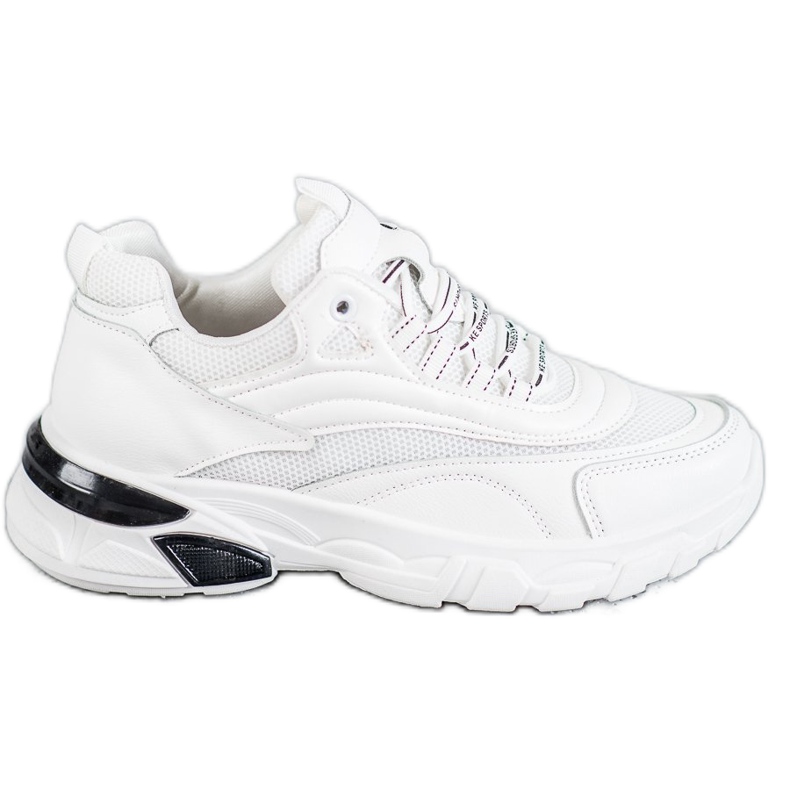 SHELOVET Baskets mode blanche
