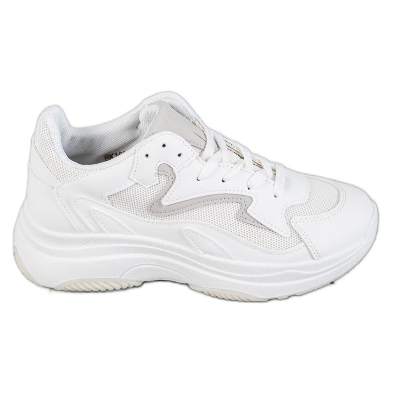 SHELOVET Baskets de sport blanche