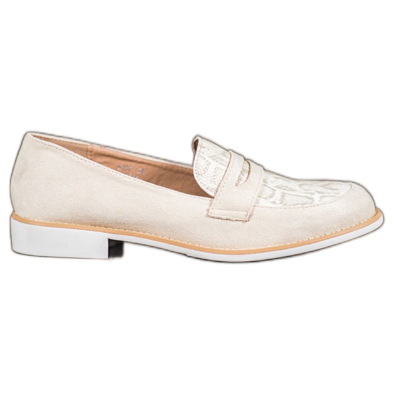 Bestelle Mocassins À Paillettes brun