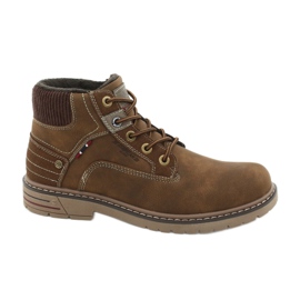Trekking cuir American Club RH36 chameau brun