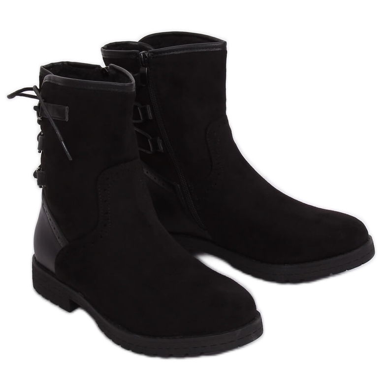 Bottes isolées noires 8122 Noir le noir
