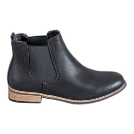 SDS Bottines Chelsea noires