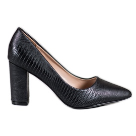 Diamantique Escarpins noirs